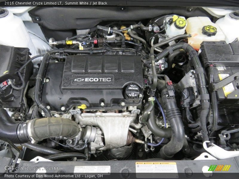 Summit White / Jet Black 2016 Chevrolet Cruze Limited LT