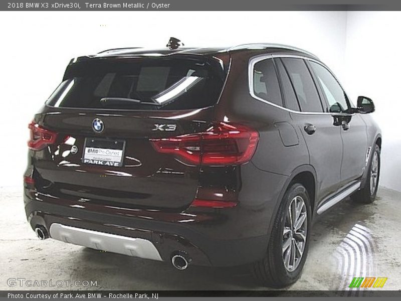 Terra Brown Metallic / Oyster 2018 BMW X3 xDrive30i