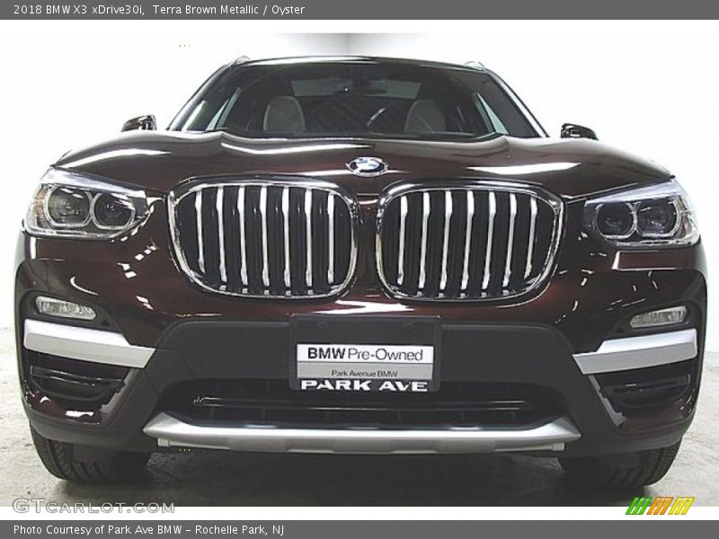Terra Brown Metallic / Oyster 2018 BMW X3 xDrive30i