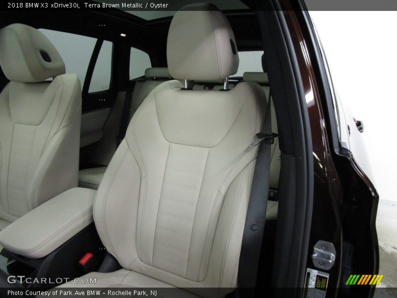 Terra Brown Metallic / Oyster 2018 BMW X3 xDrive30i