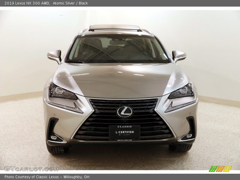 Atomic Silver / Black 2019 Lexus NX 300 AWD
