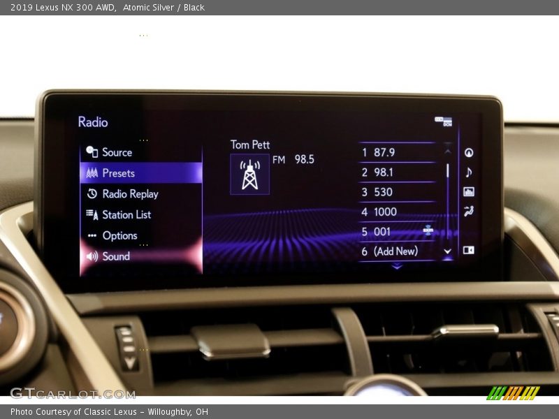 Atomic Silver / Black 2019 Lexus NX 300 AWD
