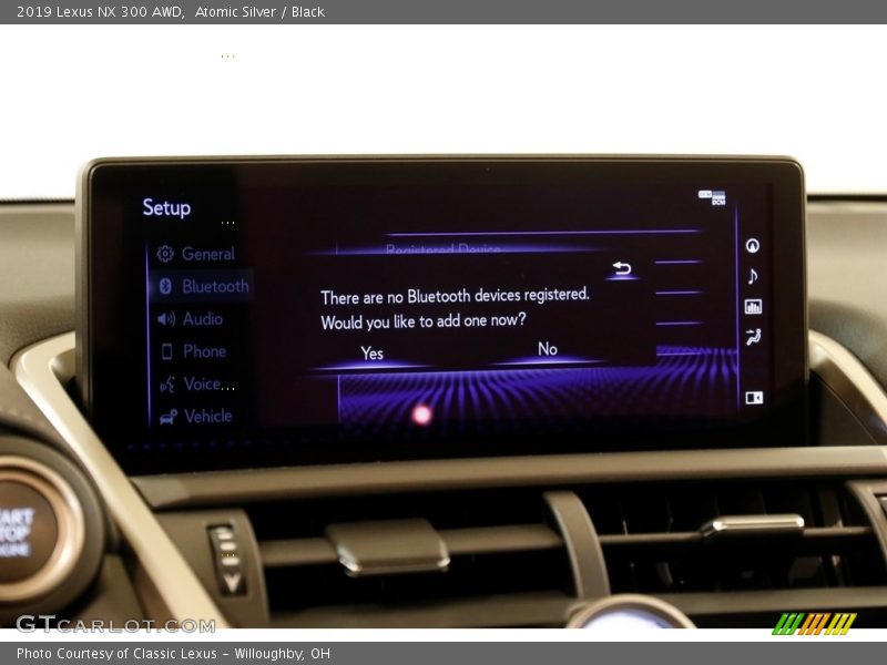 Atomic Silver / Black 2019 Lexus NX 300 AWD