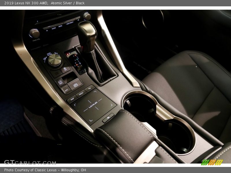 Controls of 2019 NX 300 AWD