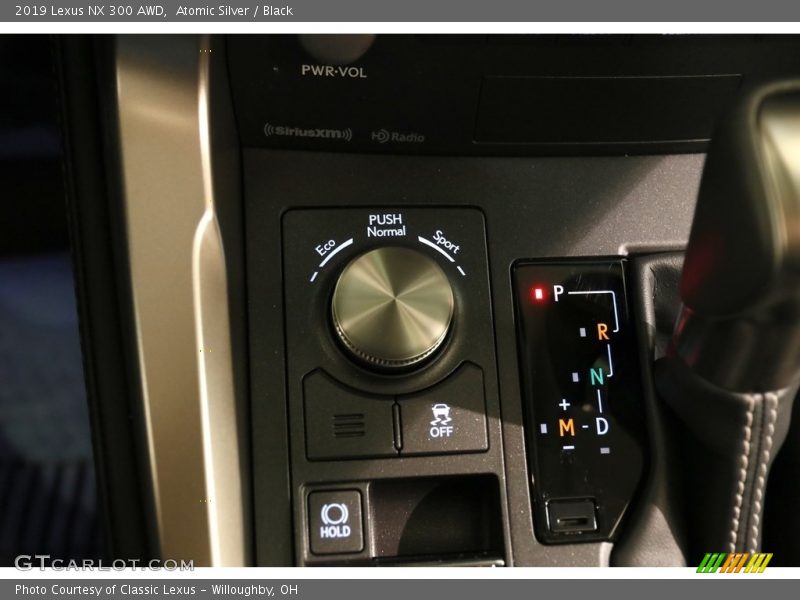 Controls of 2019 NX 300 AWD