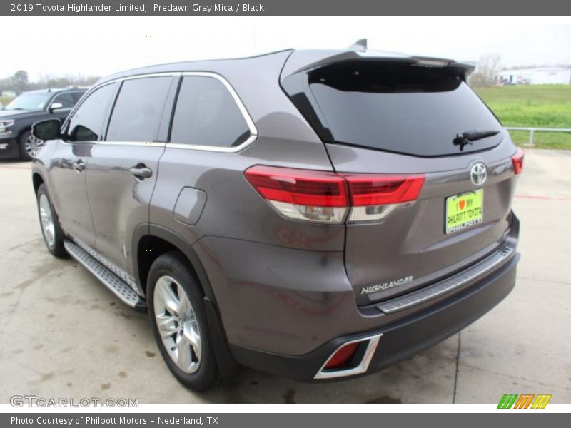 Predawn Gray Mica / Black 2019 Toyota Highlander Limited