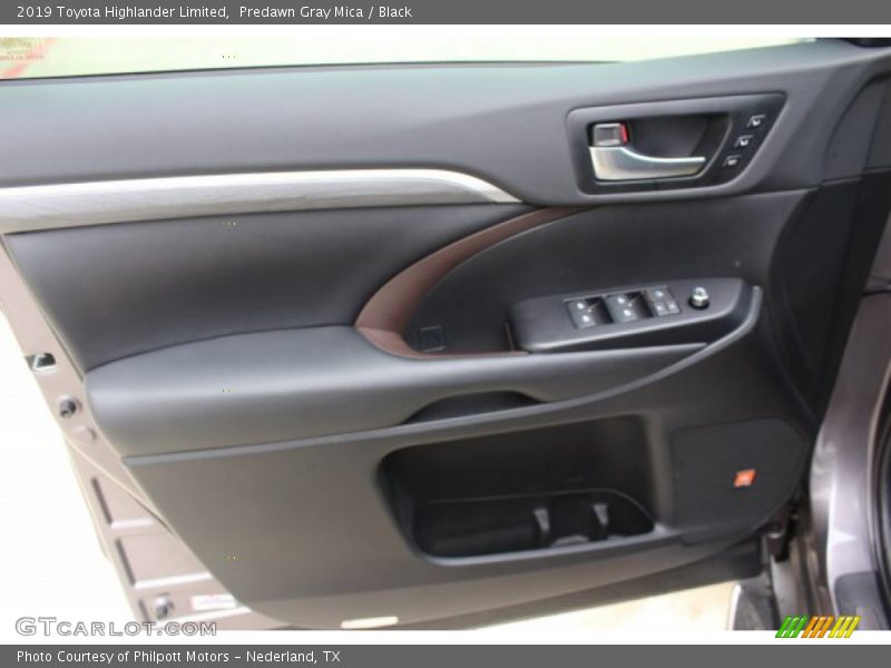 Predawn Gray Mica / Black 2019 Toyota Highlander Limited
