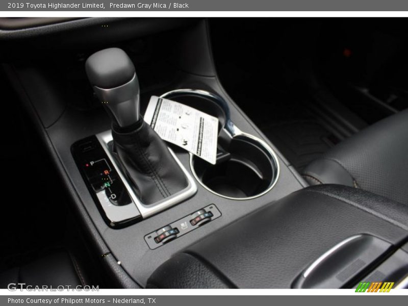 Predawn Gray Mica / Black 2019 Toyota Highlander Limited
