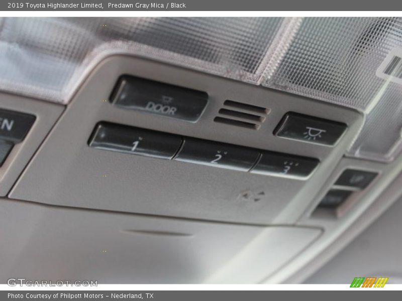 Predawn Gray Mica / Black 2019 Toyota Highlander Limited