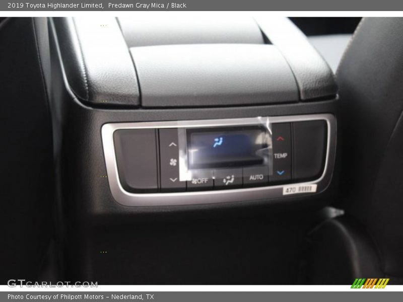 Predawn Gray Mica / Black 2019 Toyota Highlander Limited