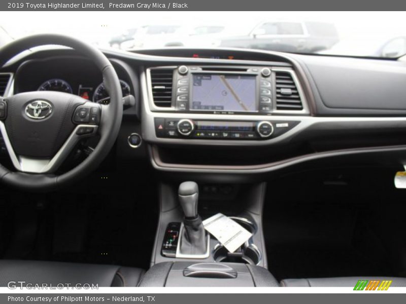 Predawn Gray Mica / Black 2019 Toyota Highlander Limited