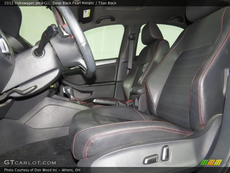 Deep Black Pearl Metallic / Titan Black 2013 Volkswagen Jetta GLI