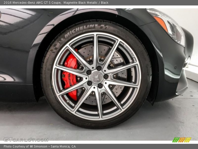 Magnetite Black Metallic / Black 2016 Mercedes-Benz AMG GT S Coupe