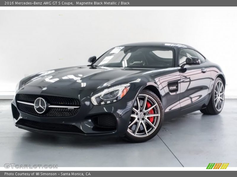 Magnetite Black Metallic / Black 2016 Mercedes-Benz AMG GT S Coupe