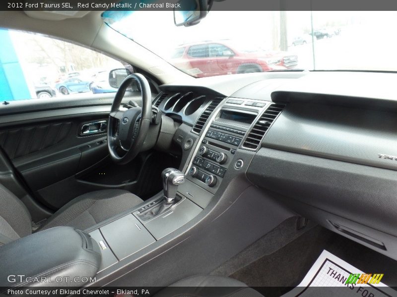 Red Candy Metallic / Charcoal Black 2012 Ford Taurus SEL