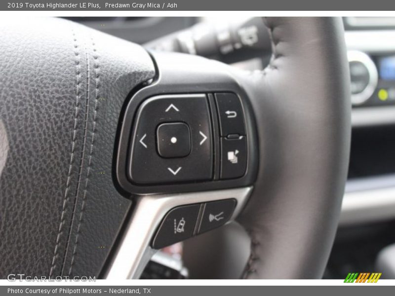 Predawn Gray Mica / Ash 2019 Toyota Highlander LE Plus
