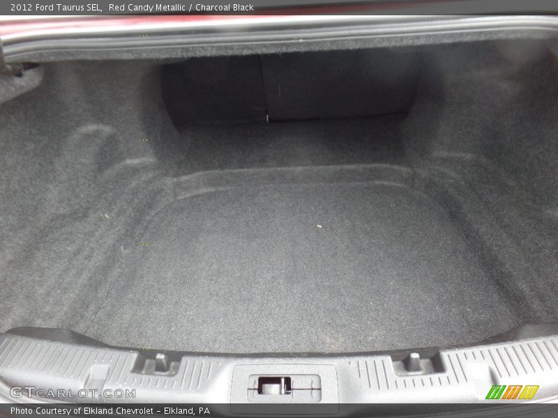 Red Candy Metallic / Charcoal Black 2012 Ford Taurus SEL