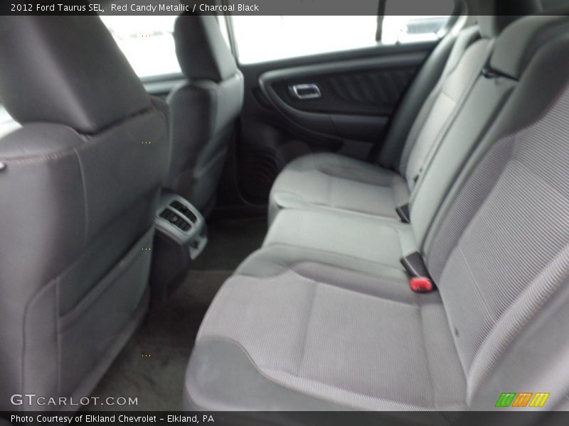 Red Candy Metallic / Charcoal Black 2012 Ford Taurus SEL