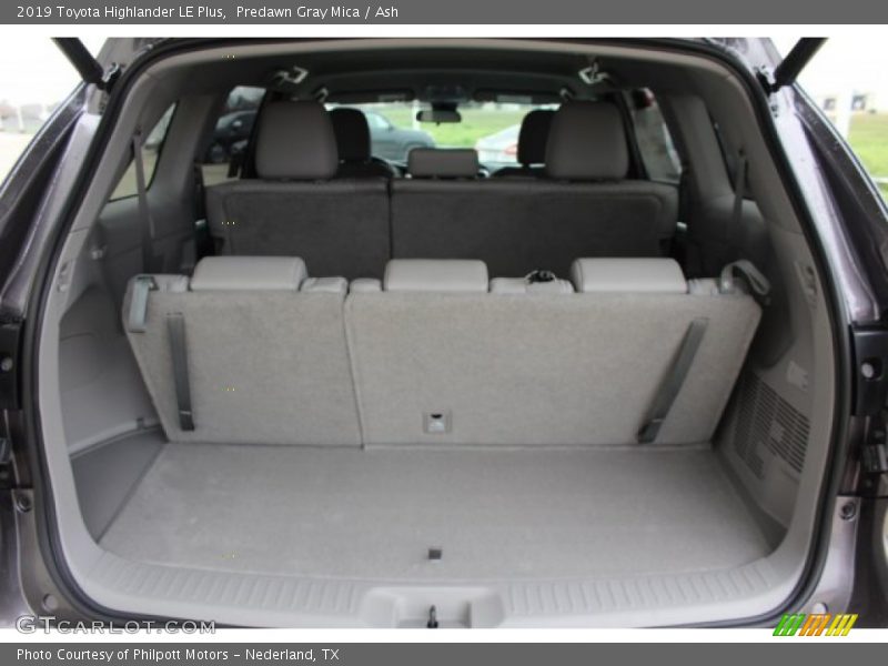 Predawn Gray Mica / Ash 2019 Toyota Highlander LE Plus