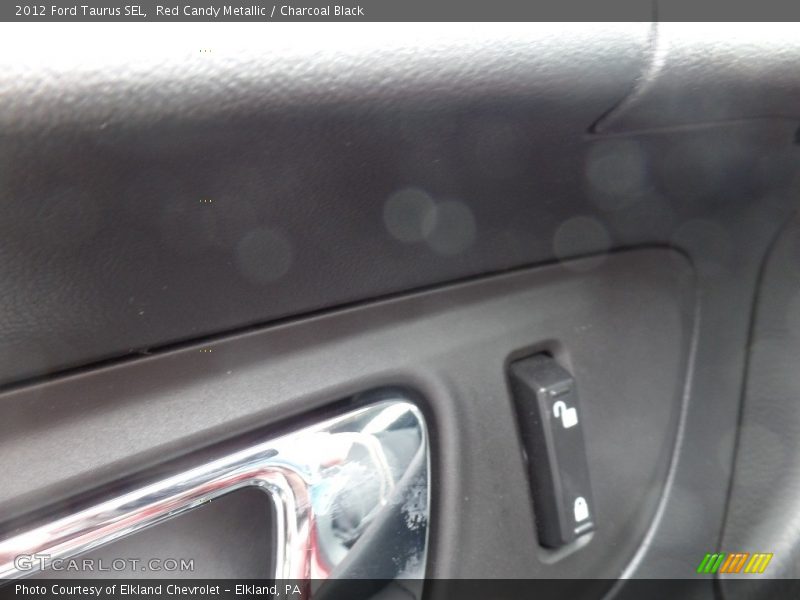 Red Candy Metallic / Charcoal Black 2012 Ford Taurus SEL