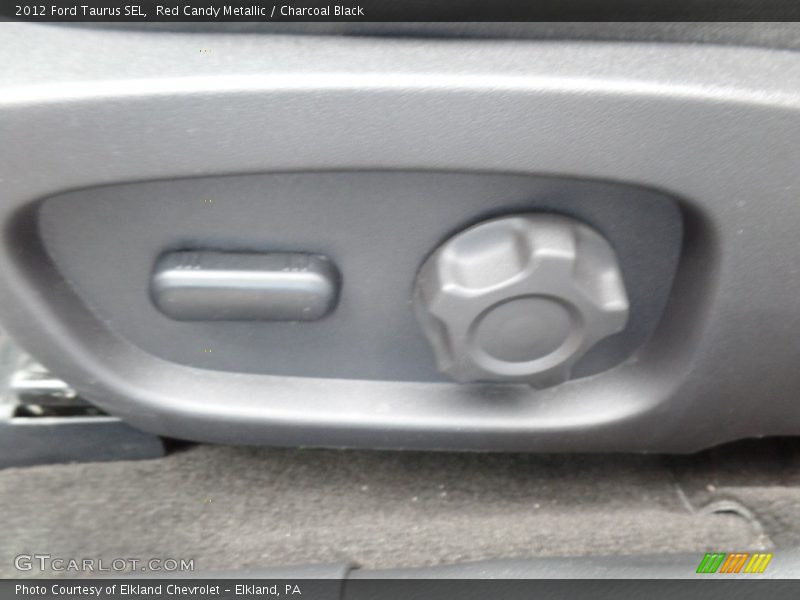 Red Candy Metallic / Charcoal Black 2012 Ford Taurus SEL