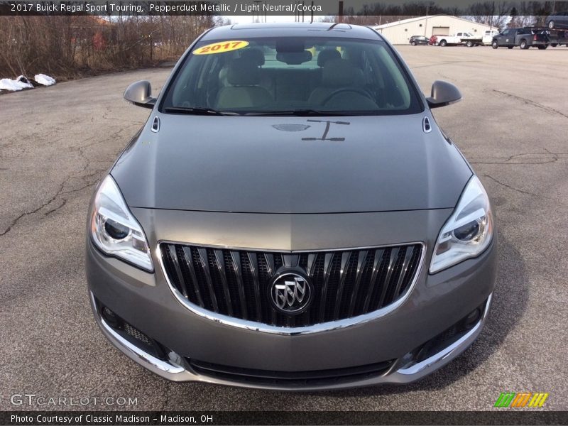 Pepperdust Metallic / Light Neutral/Cocoa 2017 Buick Regal Sport Touring