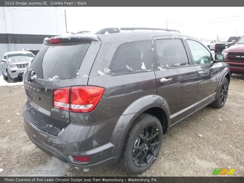 Granite Pearl / Black 2019 Dodge Journey SE