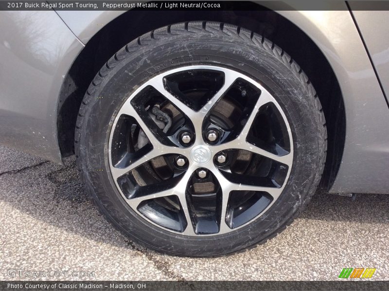 Pepperdust Metallic / Light Neutral/Cocoa 2017 Buick Regal Sport Touring
