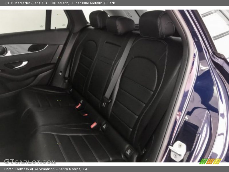 Lunar Blue Metallic / Black 2016 Mercedes-Benz GLC 300 4Matic
