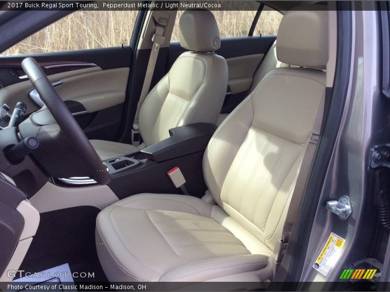 Pepperdust Metallic / Light Neutral/Cocoa 2017 Buick Regal Sport Touring