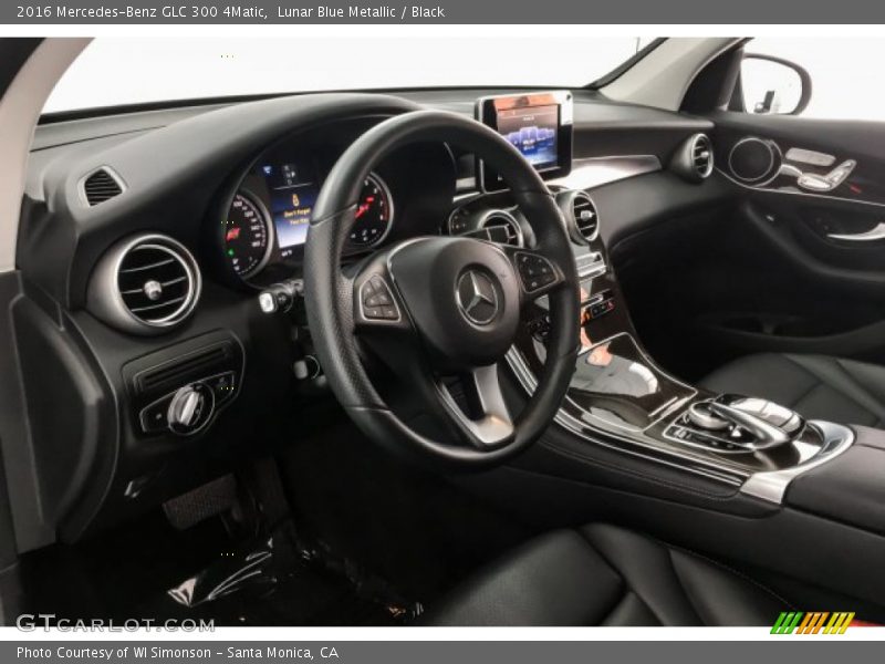 Lunar Blue Metallic / Black 2016 Mercedes-Benz GLC 300 4Matic