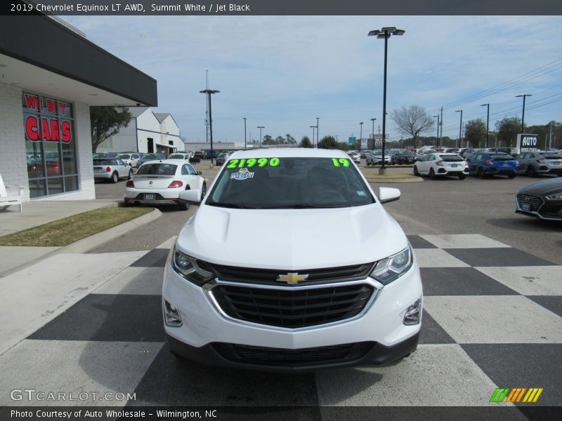 Summit White / Jet Black 2019 Chevrolet Equinox LT AWD