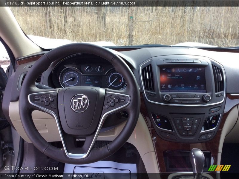 Pepperdust Metallic / Light Neutral/Cocoa 2017 Buick Regal Sport Touring