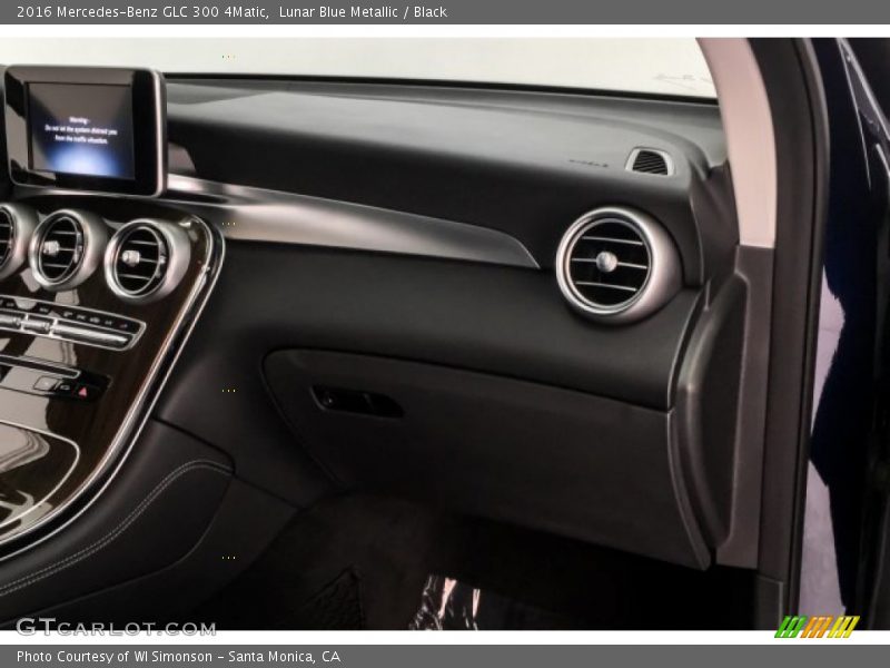 Lunar Blue Metallic / Black 2016 Mercedes-Benz GLC 300 4Matic