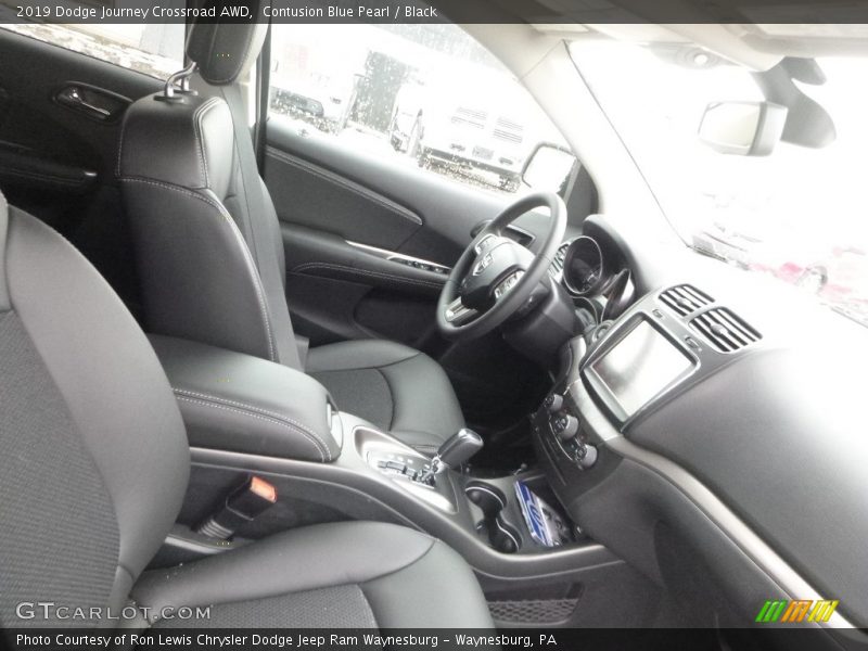 Contusion Blue Pearl / Black 2019 Dodge Journey Crossroad AWD