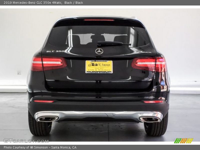 Black / Black 2019 Mercedes-Benz GLC 350e 4Matic