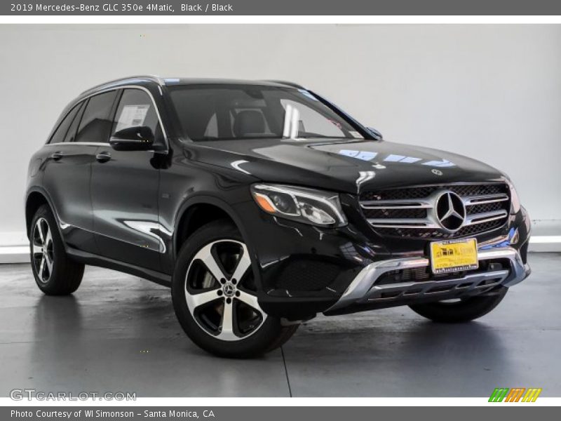 Black / Black 2019 Mercedes-Benz GLC 350e 4Matic