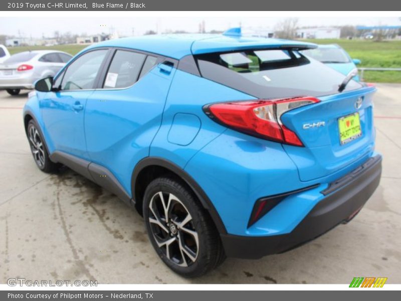 Blue Flame / Black 2019 Toyota C-HR Limited