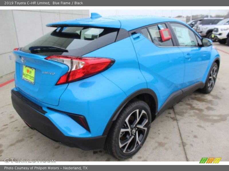 Blue Flame / Black 2019 Toyota C-HR Limited