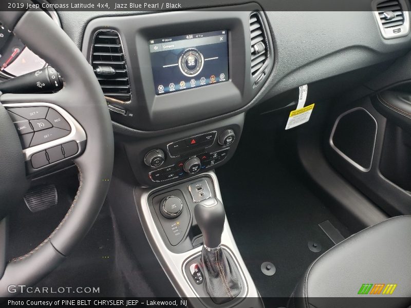 Jazz Blue Pearl / Black 2019 Jeep Compass Latitude 4x4