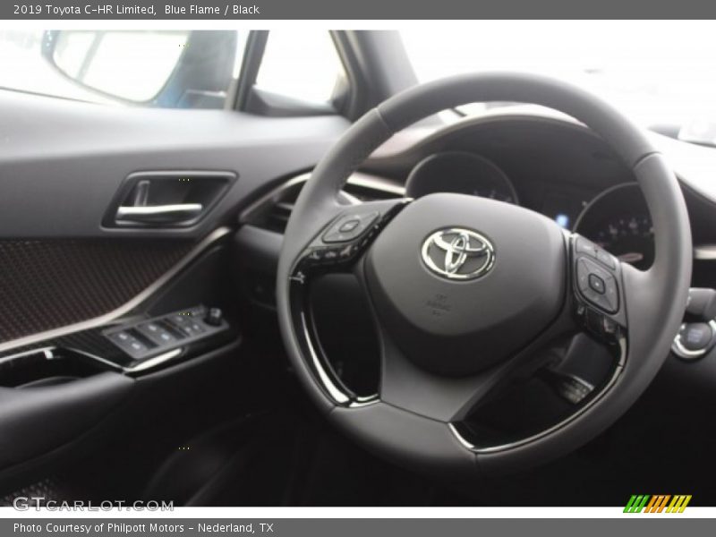 Blue Flame / Black 2019 Toyota C-HR Limited