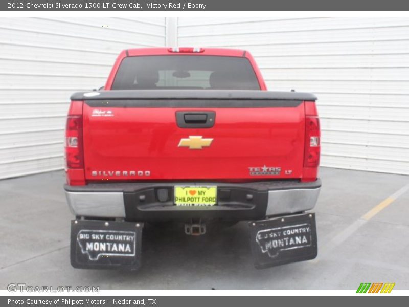 Victory Red / Ebony 2012 Chevrolet Silverado 1500 LT Crew Cab
