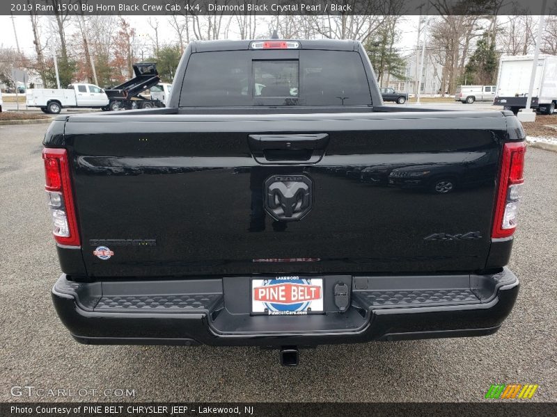 Diamond Black Crystal Pearl / Black 2019 Ram 1500 Big Horn Black Crew Cab 4x4