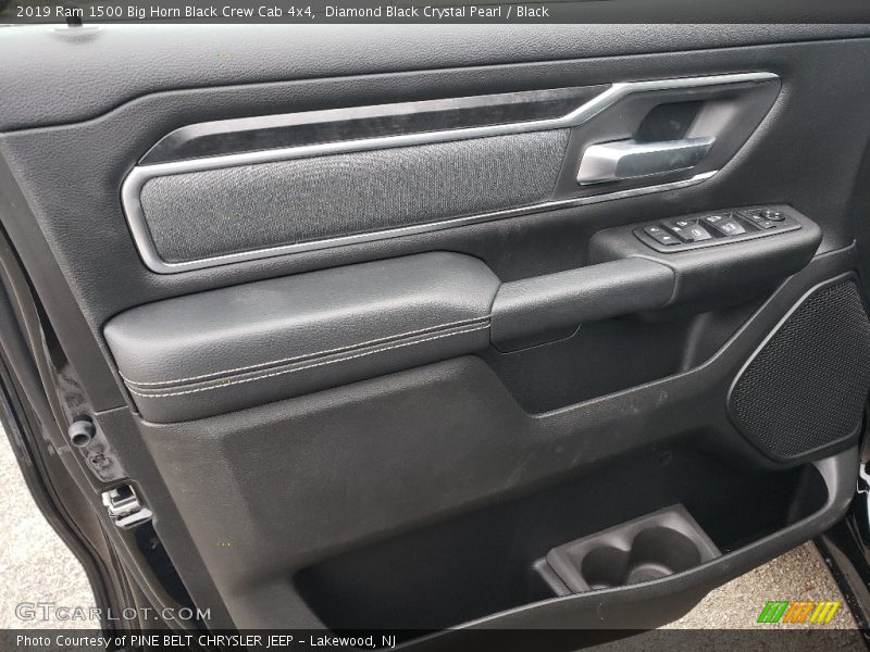 Diamond Black Crystal Pearl / Black 2019 Ram 1500 Big Horn Black Crew Cab 4x4