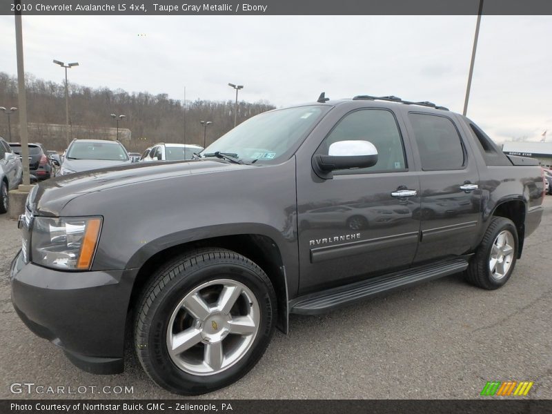 Taupe Gray Metallic / Ebony 2010 Chevrolet Avalanche LS 4x4