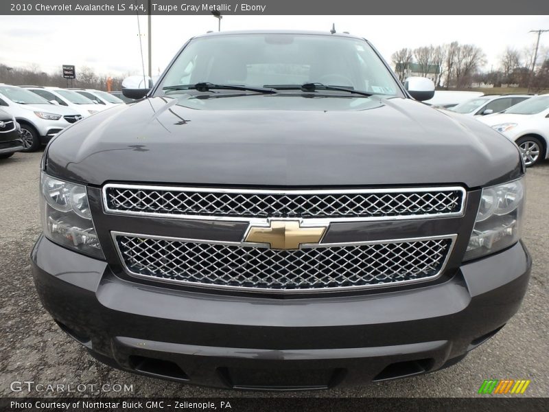 Taupe Gray Metallic / Ebony 2010 Chevrolet Avalanche LS 4x4
