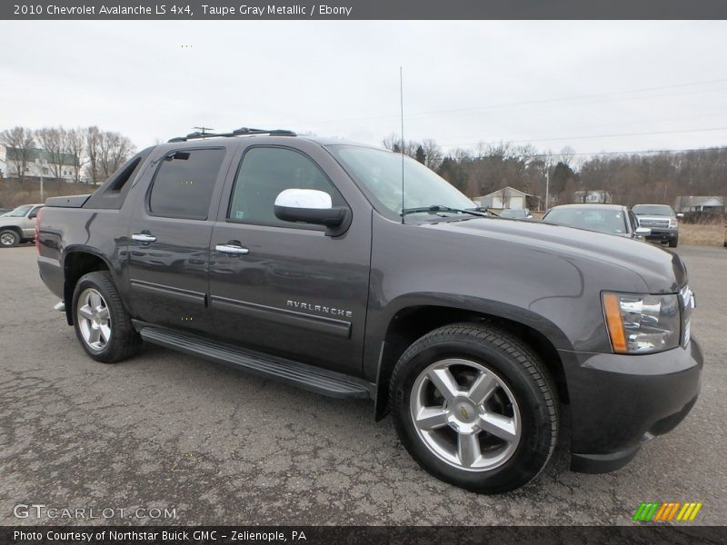 Taupe Gray Metallic / Ebony 2010 Chevrolet Avalanche LS 4x4