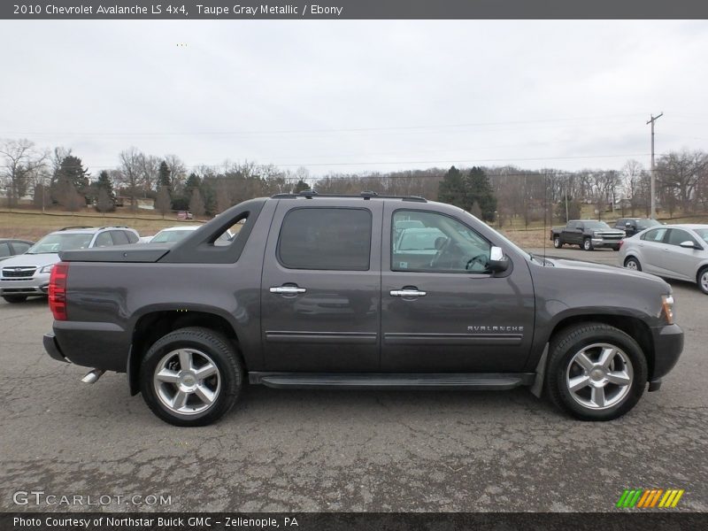 Taupe Gray Metallic / Ebony 2010 Chevrolet Avalanche LS 4x4