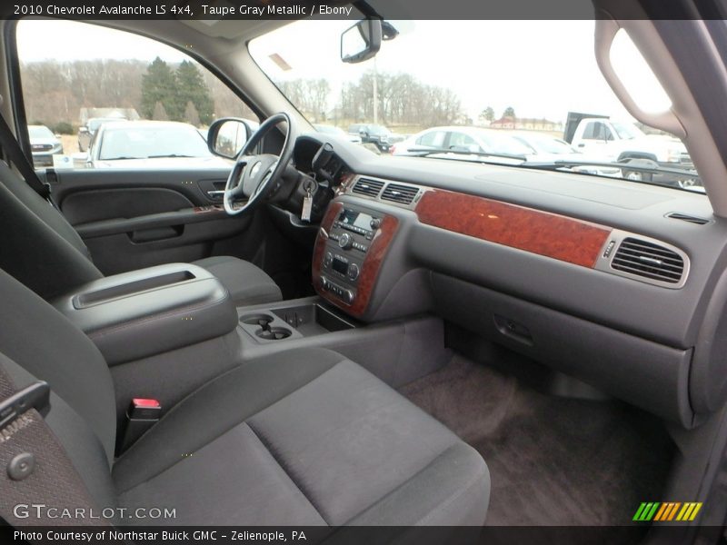 Taupe Gray Metallic / Ebony 2010 Chevrolet Avalanche LS 4x4
