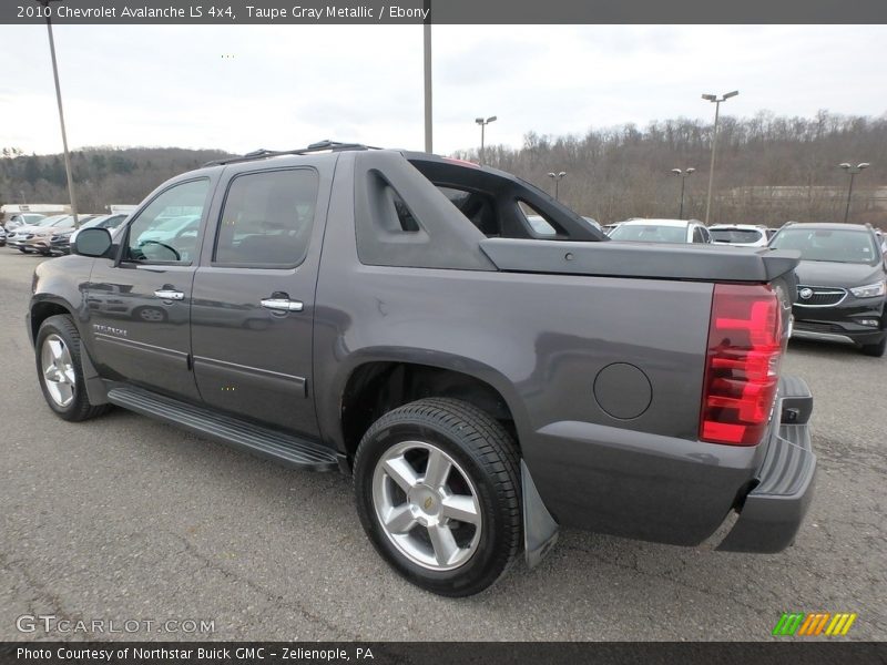 Taupe Gray Metallic / Ebony 2010 Chevrolet Avalanche LS 4x4